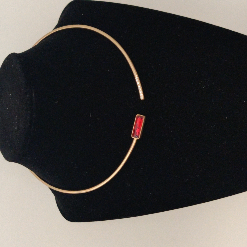 Hinge Wrap Choker Necklace